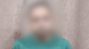 المتهم بعد ضبطه 