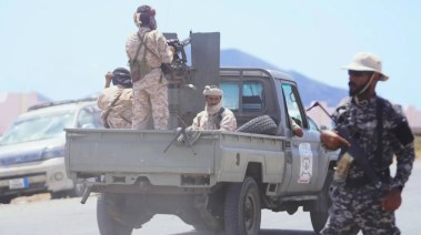 عناصر من القوات المسلحة اليمنية