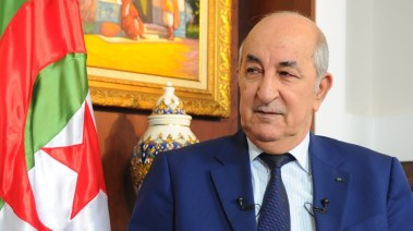الرئيس الجزائري عبد المجيد تبون