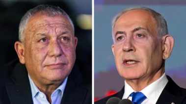  بنيامين نتنياهو وجادي أيزنكوت