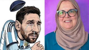 انتقادات حادة لمعلمة استغلت صورة ميسي لإهانة اليهود