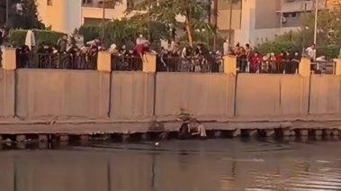 إنقاذ فتاة من الغرق بالزقازيق 