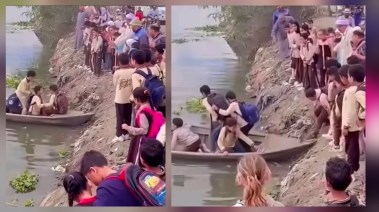 أطفال عزبة السافية بالدقهلية