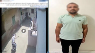 المتهم وجانب من الواقعة