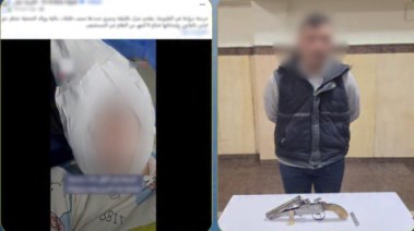 المتهم وجانب من الواقعة