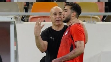  حسام حسن ومحمد عبدالمنعم