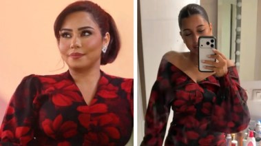 ابنة شيرين عبد الوهاب تعيد إطلالتها