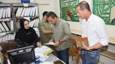 لقطة من الزيارة