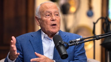أحمد أبو الغيط وزير الخارجيه الأسبق 