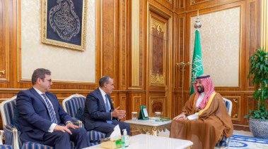 ولي العهد يستقبل وزير الخارجية