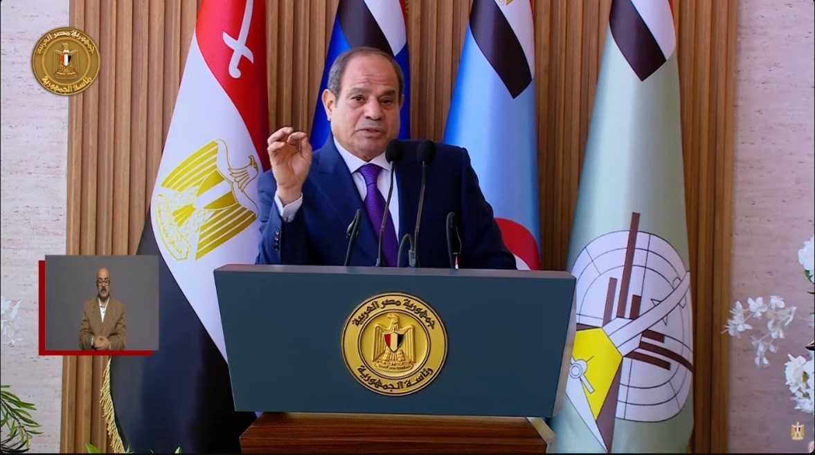 الرئيس السيسي حفل تخريج دفعة جديدة من الكليات العسكرية