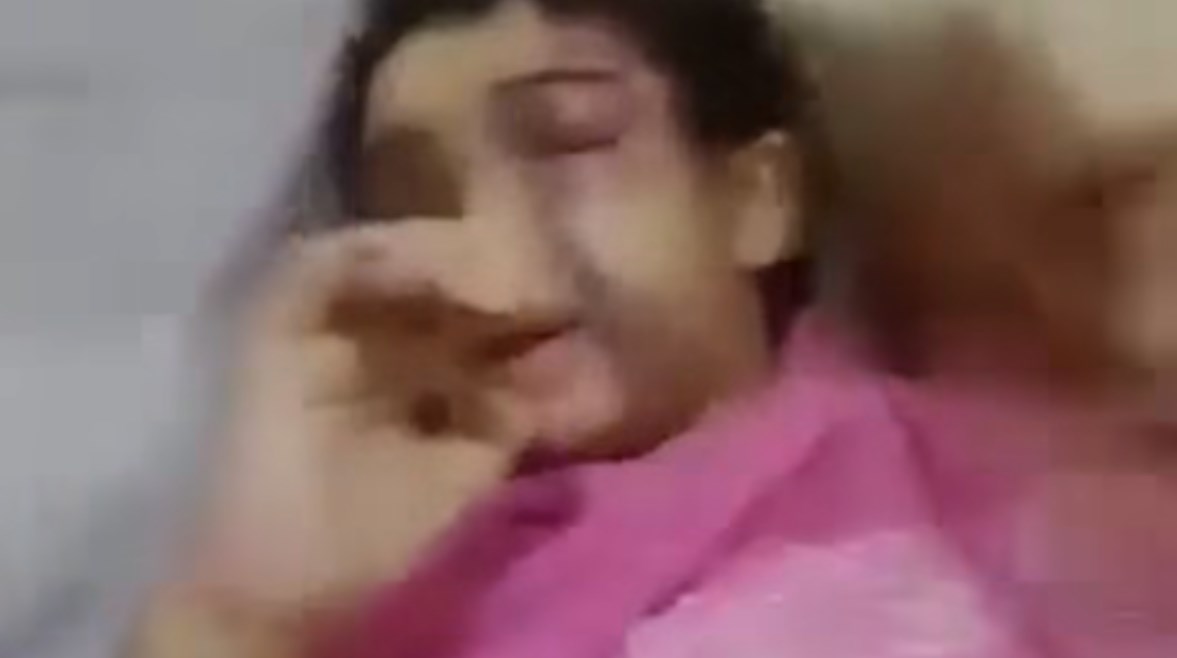 صورة من الفيديو المنتشر