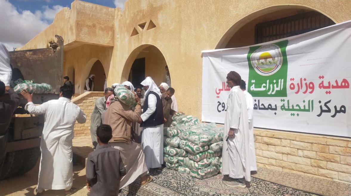جانب من قافلة وزارة الزراعة