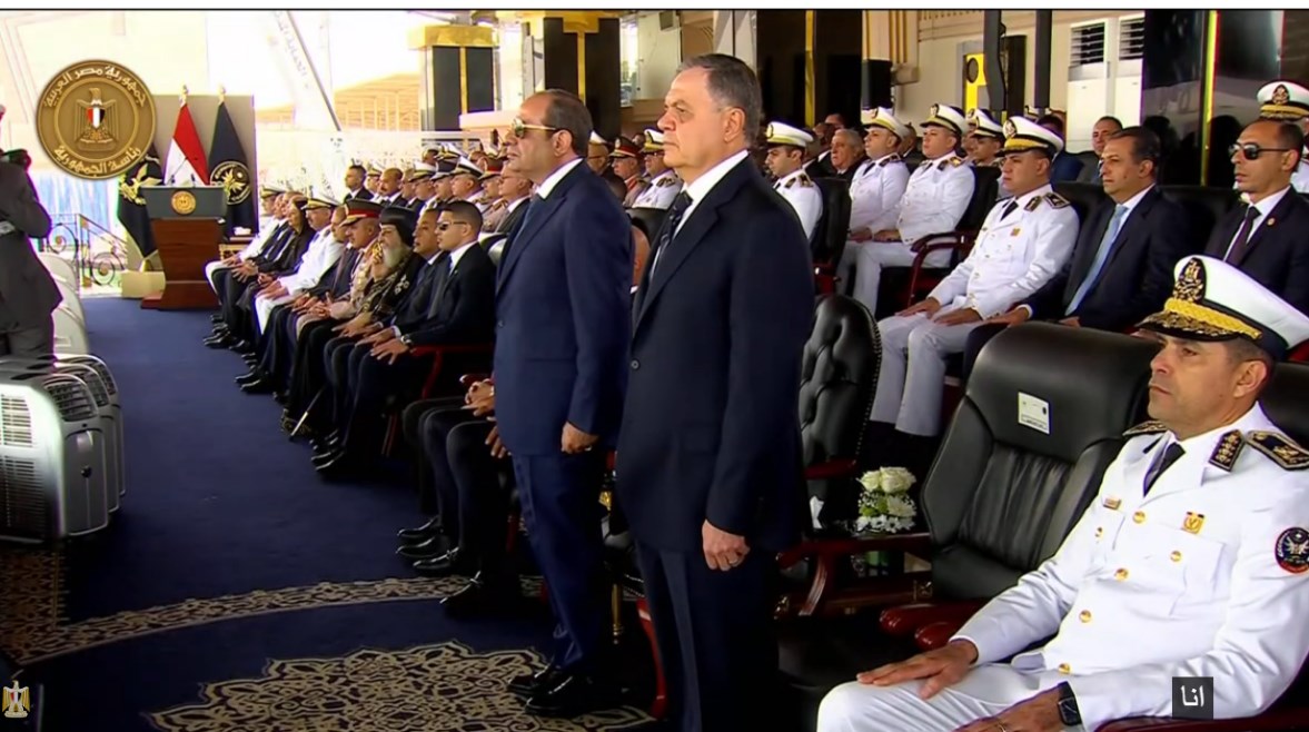  الرئيس عبدالفتاح السيسي في احتفالية أكاديمية الشرطة