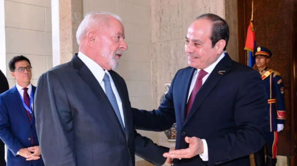 الرئيس عبد الفتاح السيسي ونظيره البرازيلي
