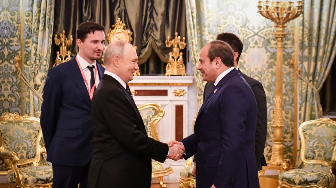 الرئيس السيسي ونظيره الروسي