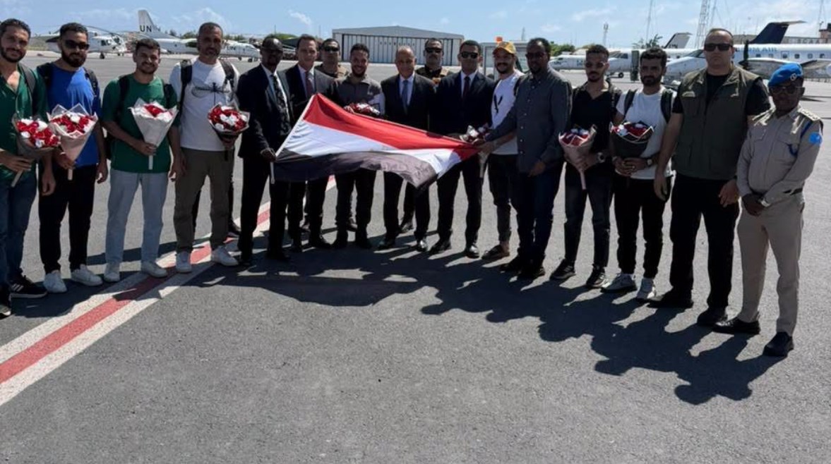 البحارة المصريين المفرج عنهم