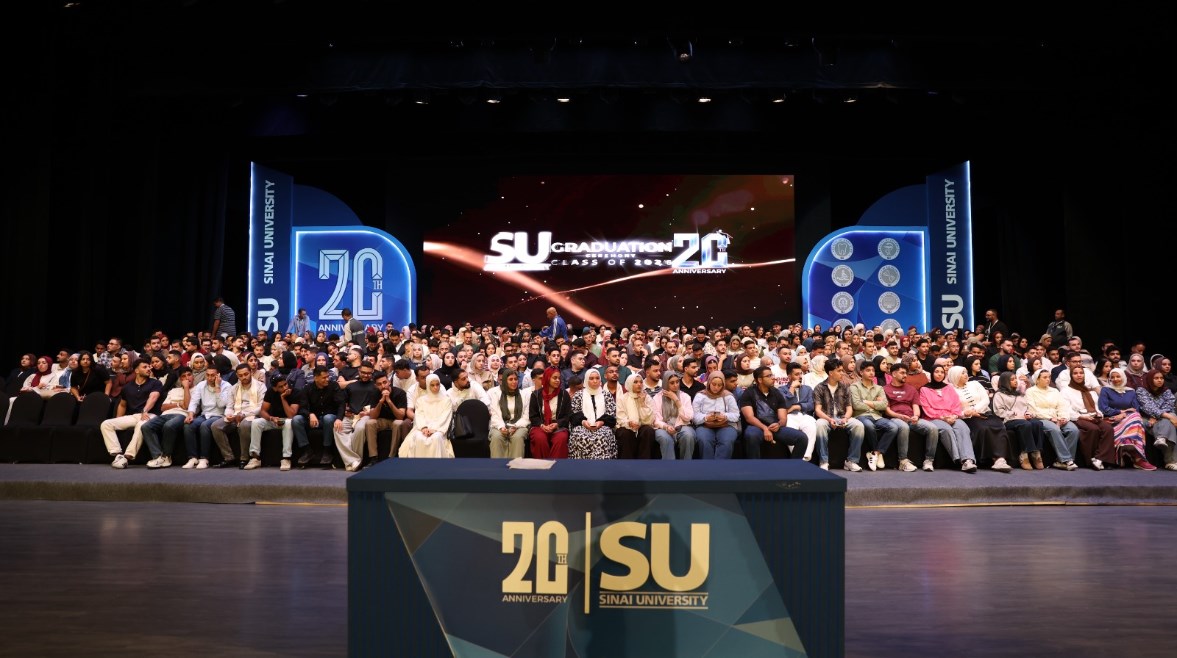 احتفالات تخريج دفعة 2026 من جامعة سيناء