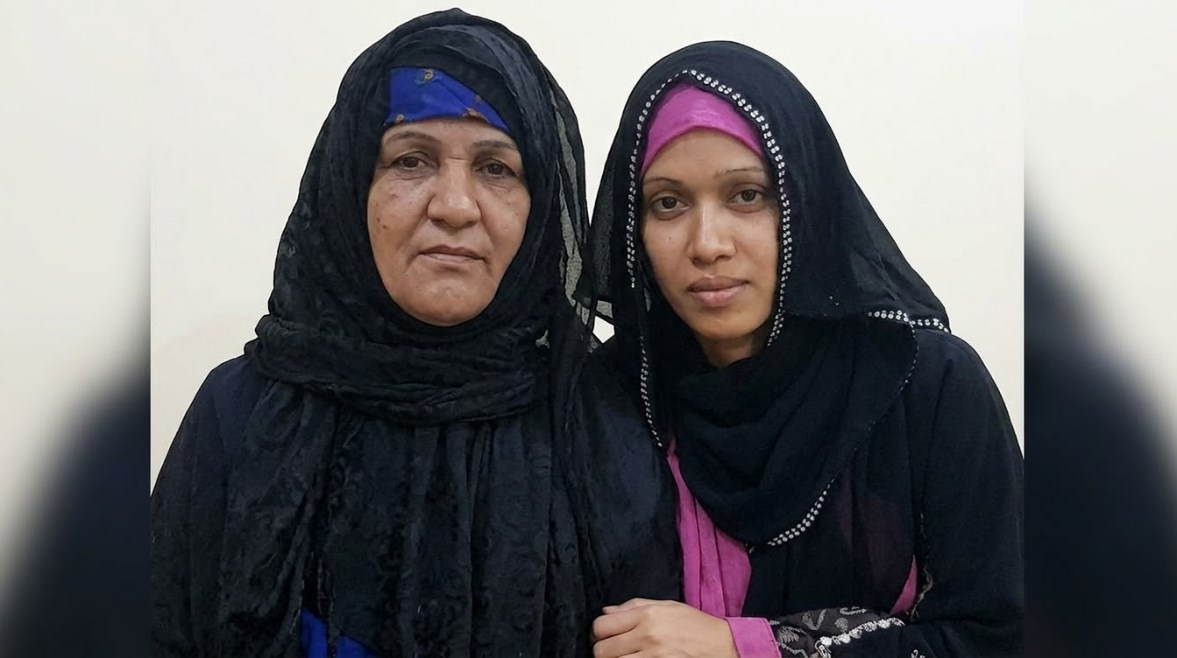 المتهمة حنان وحماتها أفناد