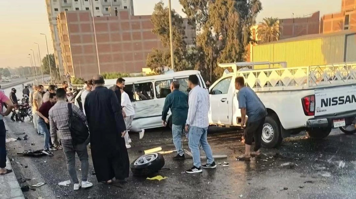 حادث قها بالقليوبية