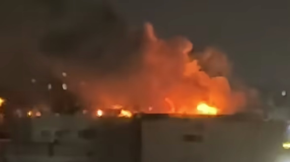 حريق مدرسة النيل 