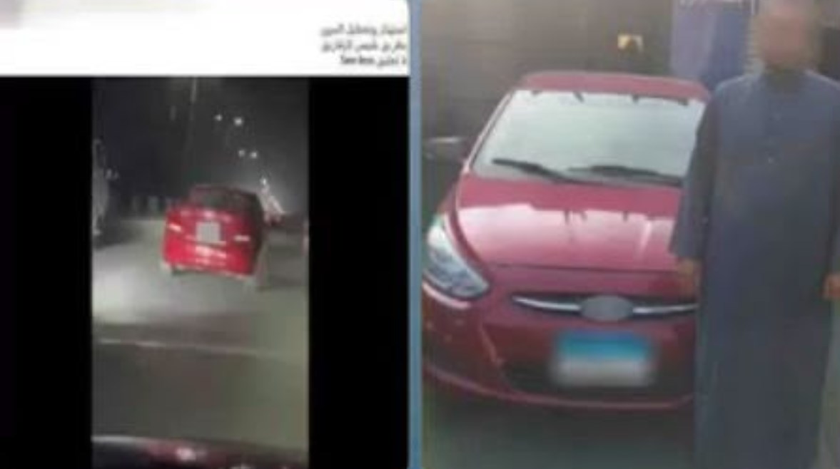 المتهم وجانب من الواقعة 