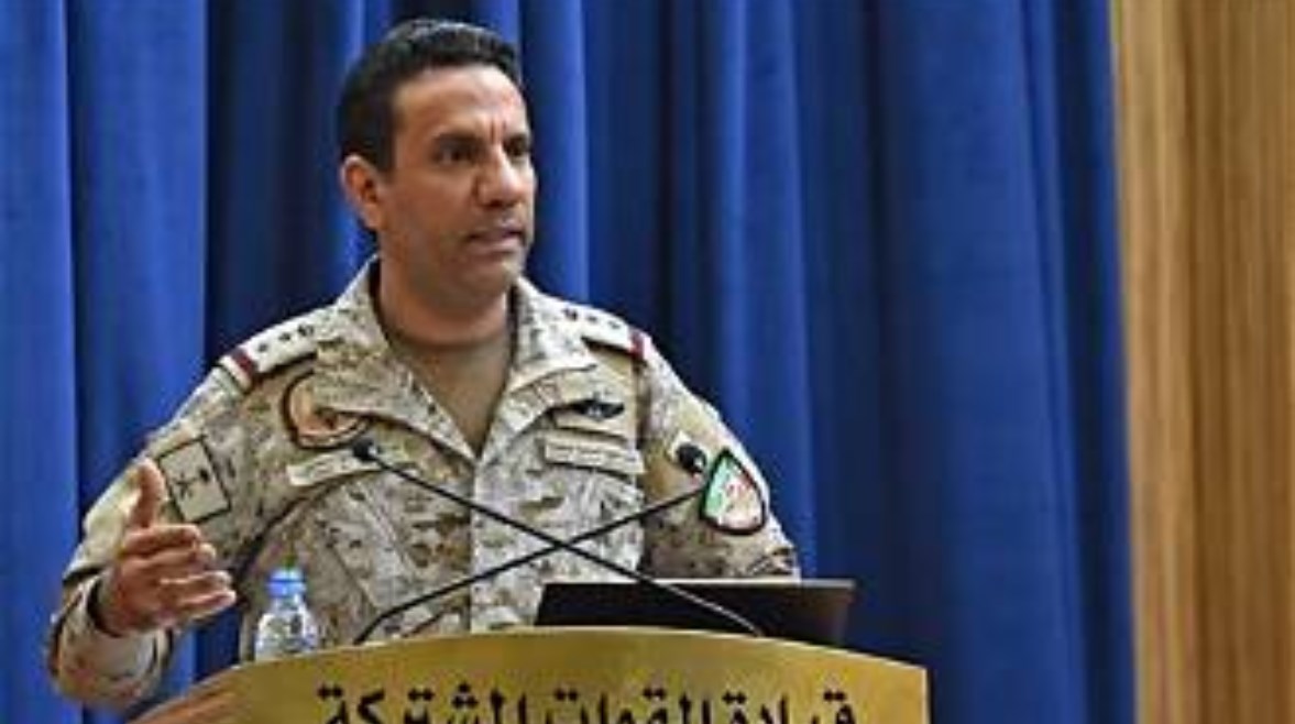 اللواء المالكي: التحالف يواصل دعم القوات اليمنية لاستعادة الدولة