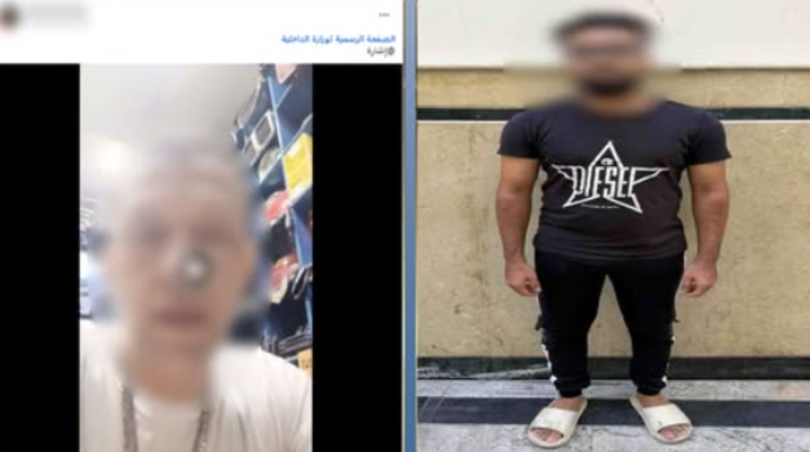 المتهم وجانب من الواقعة