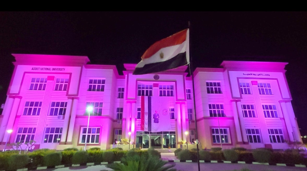 لقطة من إضاءة الجامعة 