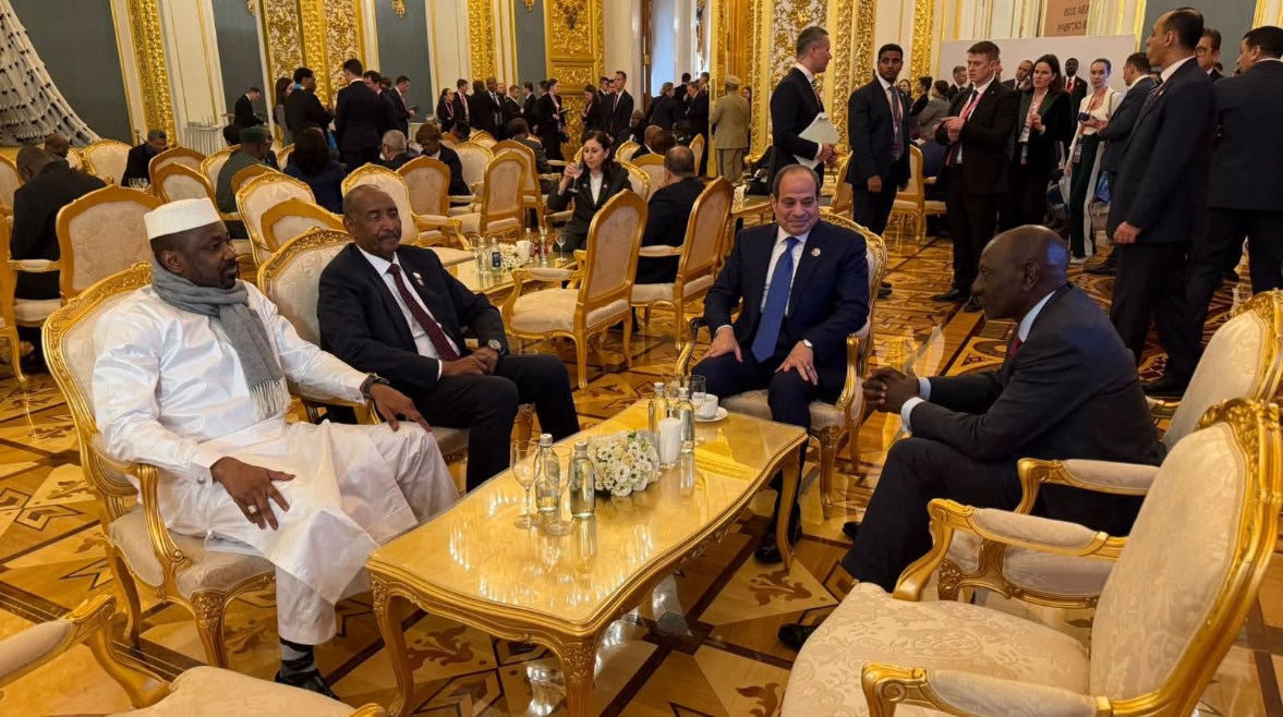 السيسي يلتقي قادة السودان وكينيا ومالي
