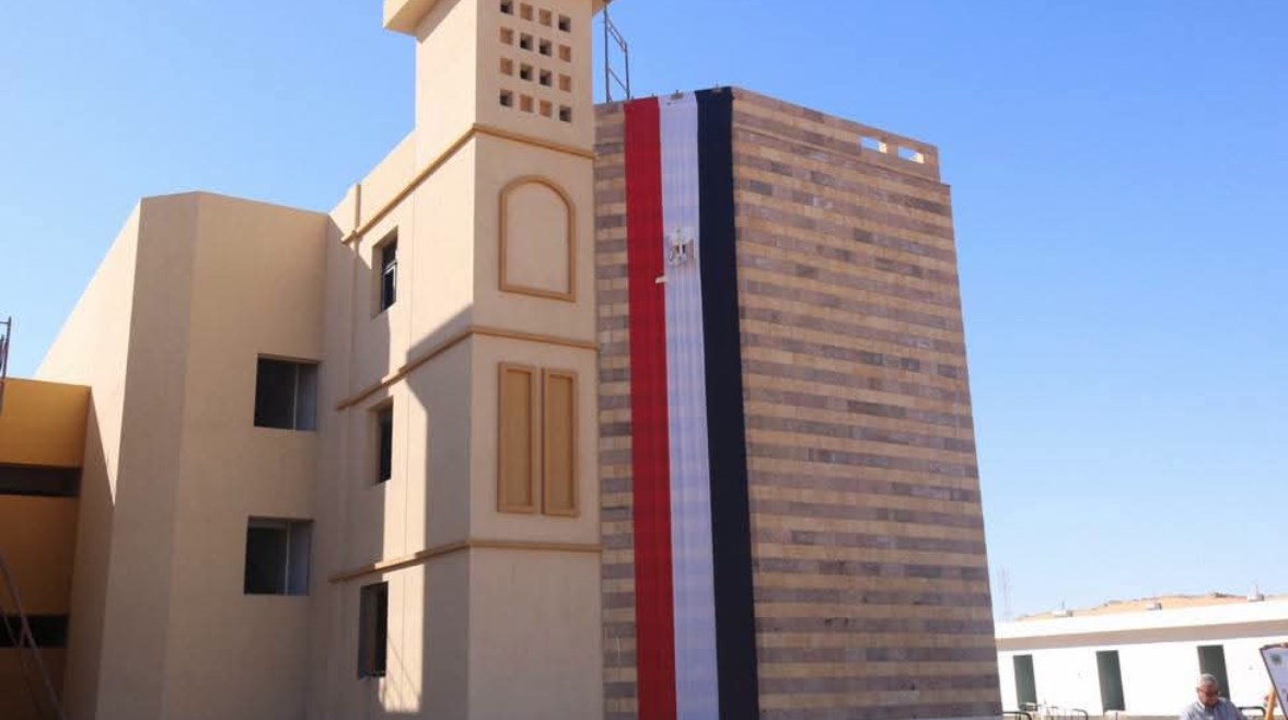 مبنى إدارة المرور بأسوان الجديدة 