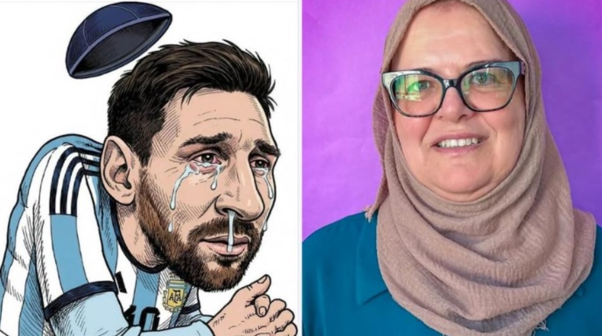 انتقادات حادة لمعلمة استغلت صورة ميسي لإهانة اليهود