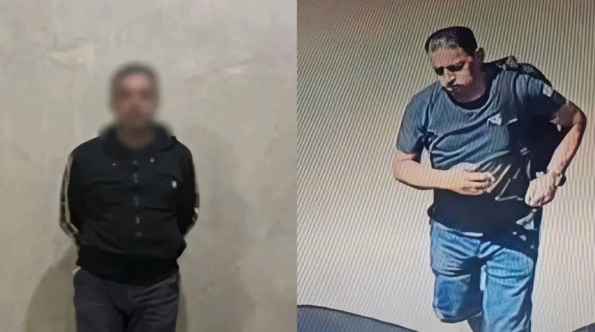 صورة من كاميرات المراقبة للمتهم - صورة بيان الداخلية