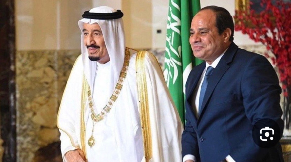 الرئيس السيسي والملك سلمان 