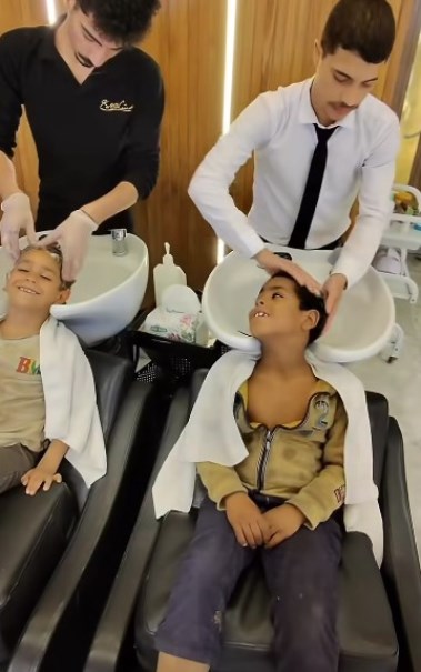 الطفلان جابر ومؤمن