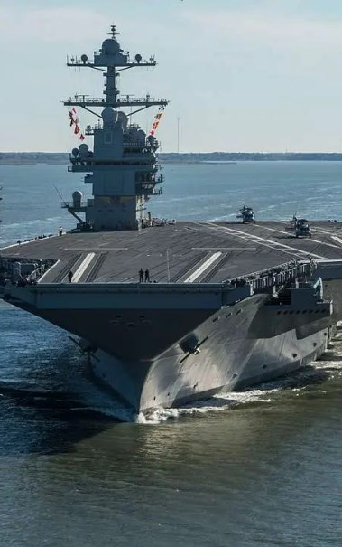 حاملة الطائرات الامريكية جيرالد أر فورد