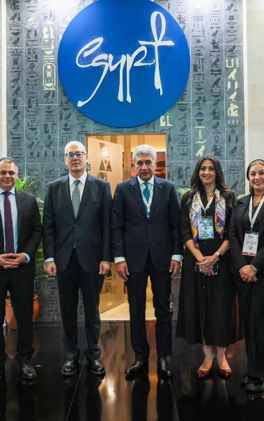 وزير السياحة والاثار شريف فتحي من تركيا