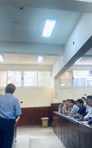 مدرج في إحدى الجامعات المصرية