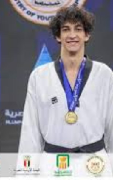 عبد الله عصام لاعب التايكوندو