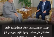 الرئيس السيسي وشيخ الأزهر