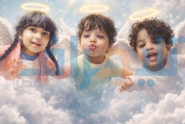 الاطفال المتوفيين بحريق امبابة