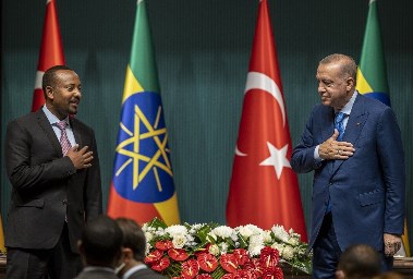 الرئيس التركي ورئيس الوزراء الإثيوبي