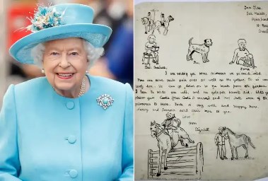 الملكة إليزابيث ورسوماتها