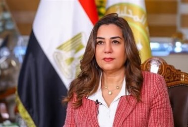 منال عوض ميخائيل وزيرة البيئة والتنمية المحلية