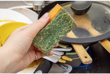 إسفنجة المطبخ