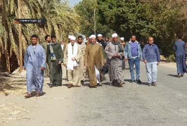 لحظة توديع جثمان الفقيد 