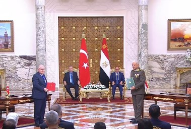 توقيع الاتفاقية العسكرية الاطارية بين مصر وتركيا