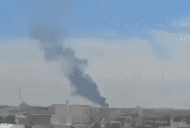 حريق في إيران