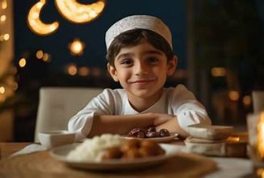 سنة أولى صيام للأطفال برمضان