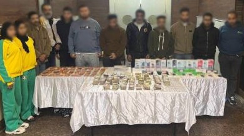 المتهمون بالنصب على المواطنين بالقاهرة